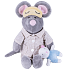 Игрушка мягкая Мышь в пижаме, 36 см.  - миниатюра №1